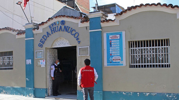 Contraloría advierte irregularidades en dos licitaciones de Seda Huánuco