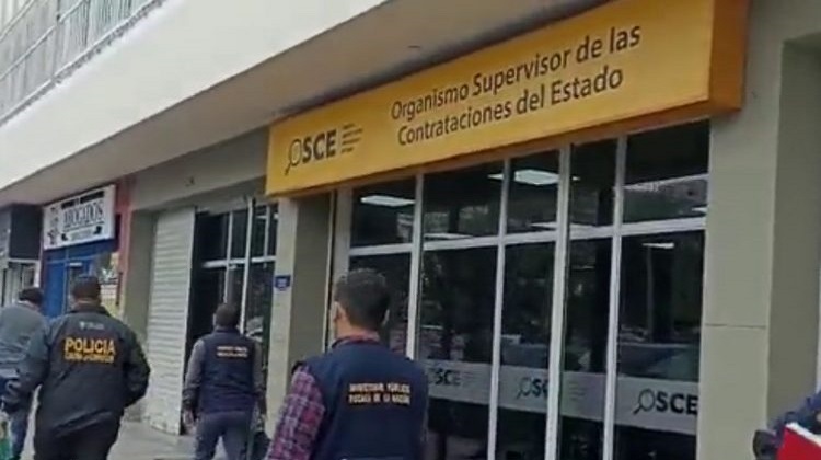 Fiscalía Anticorrupción interviene oficinas del OSCE tras espionaje que benefició a empresas constructoras