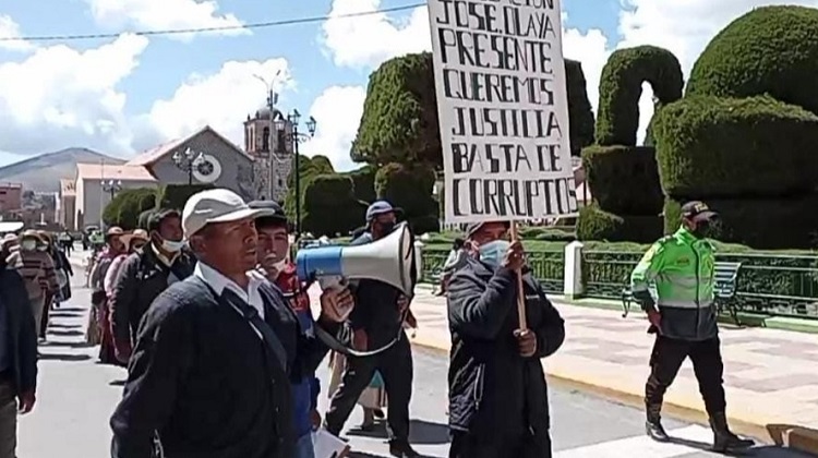 Yunguyo: anuncian acciones legales contra alcalde por presuntas sobrevaloraciones en