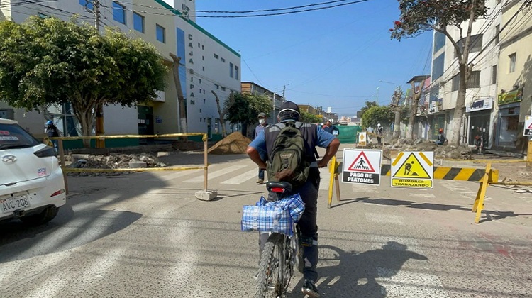 Chiclayo: inversión y vida útil de ciclovía de la avenida José Balta en riesgo