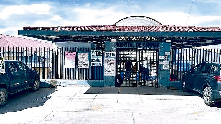 Cusco: Hospital en Espinar ejecutado por Pronis tiene retrasos, según Contraloría