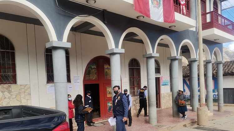 Áncash: intervienen Municipalidad de Huachis por presunta sobrevaloración de 3 obras