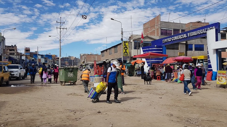 Arequipa: comerciantes solicitan terminar obra de avenida Vidaurrázaga