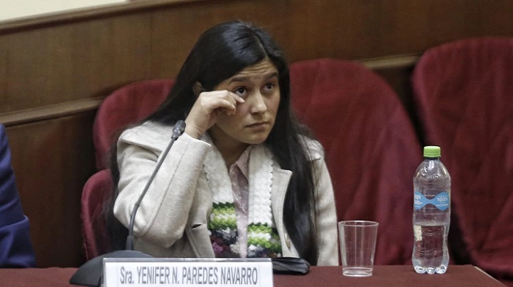 Juez autorizó detenciones de Yenifer Paredes, hermanos Espino y alcalde de Anguía por 10 días
