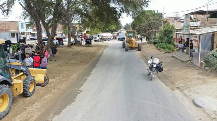 Piura: invierten S/ 50 millones en obras de pistas y veredas de VDO