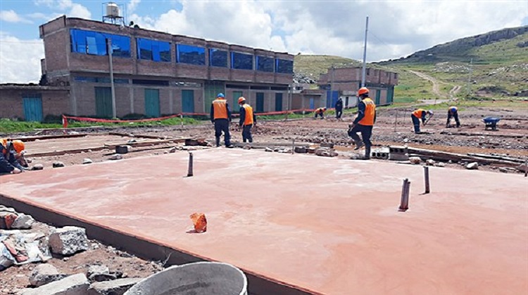Reactivarán obras en colegios