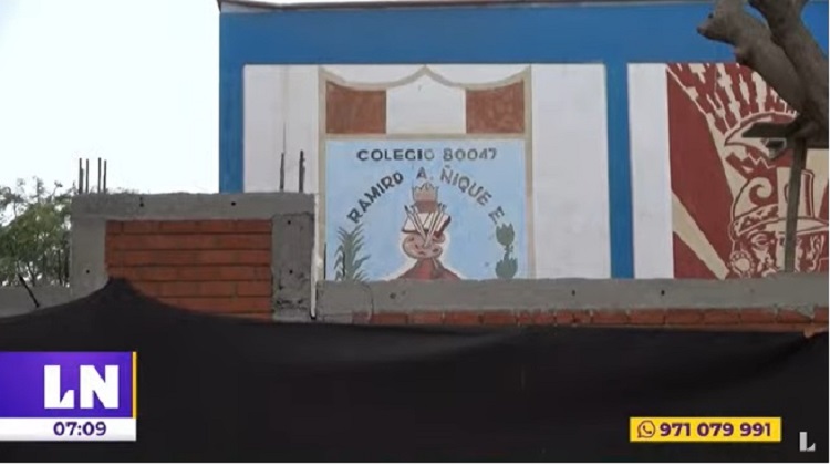 Trujillo: Contraloría detecta presuntas irregularidades en reconstrucción de colegio Ramiro Ñique