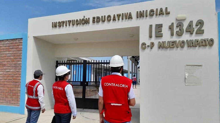 Contraloría identifica perjuicio de S/ 146 mil por no aplicar penalidades en obra de colegio de Tambogrande
