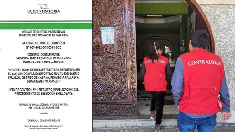 Municipalidad Provincial de Pallasca no registra en Seace información de obra de casi S/1 millón