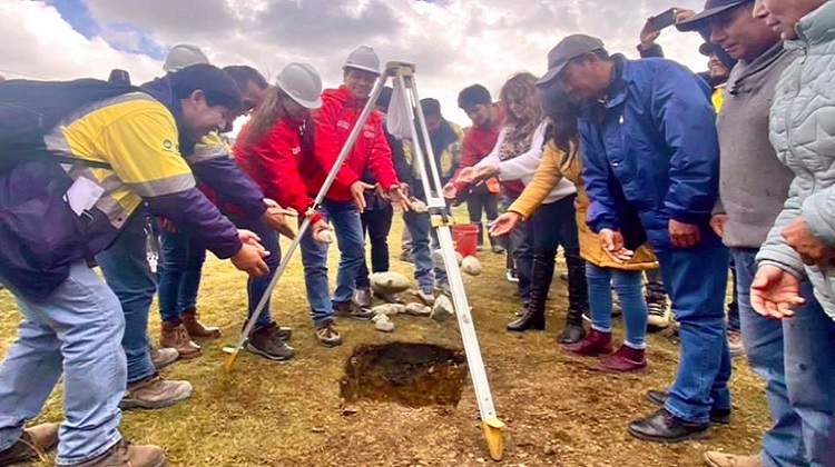 Cajamarca: obras por impuestos financia proyecto de agua y saneamiento en Hualgayoc