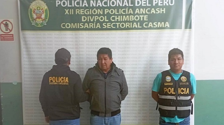 Casma: cae exfuncionario municipal de Chiclayo buscado por organización criminal