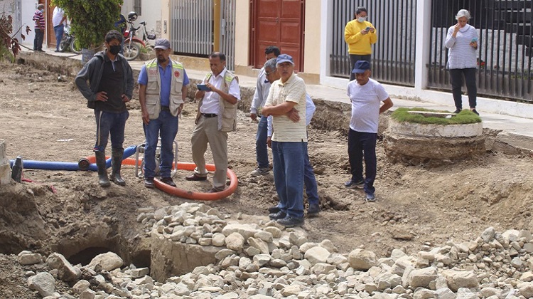 Chiclayo: Colegio de Ingenieros constata deficiencias en obra de Santa Victoria