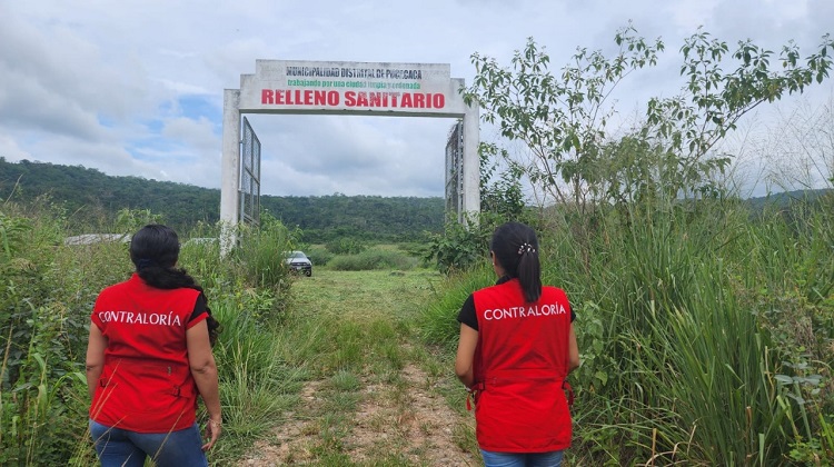 Contraloría detectó perjuicio de S/ 5.4 millones en construcción de relleno sanitario de Pucacaca