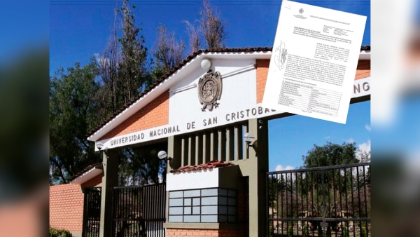 Inician investigación contra funcionarios y autoridades de la Unsch