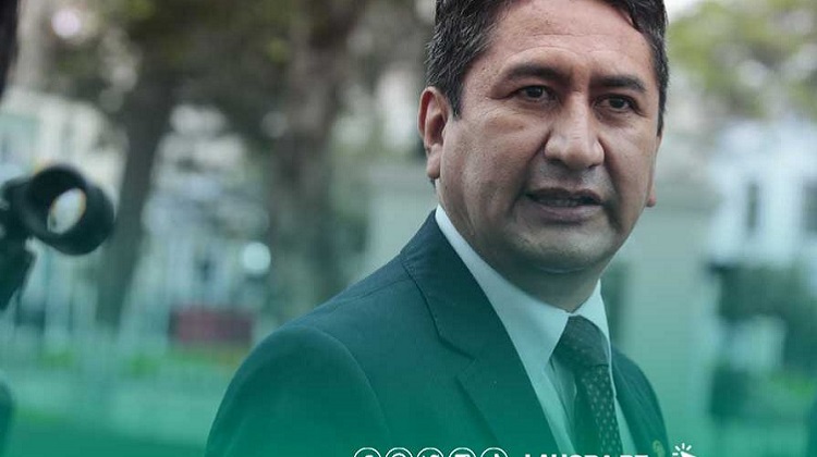 Poder Judicial rechaza pedido de prisión preventiva contra Vladimir Cerrón