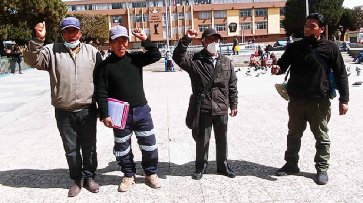 San Román: dirigente advierte protestas tras suspenderse licitación de proyecto integral de agua