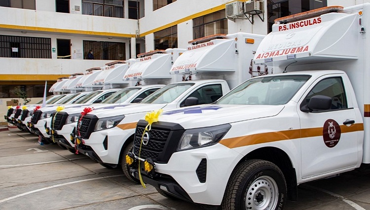 Anulan contrato para la compra de 34 ambulancias por S/ 12 millones en Lambayeque