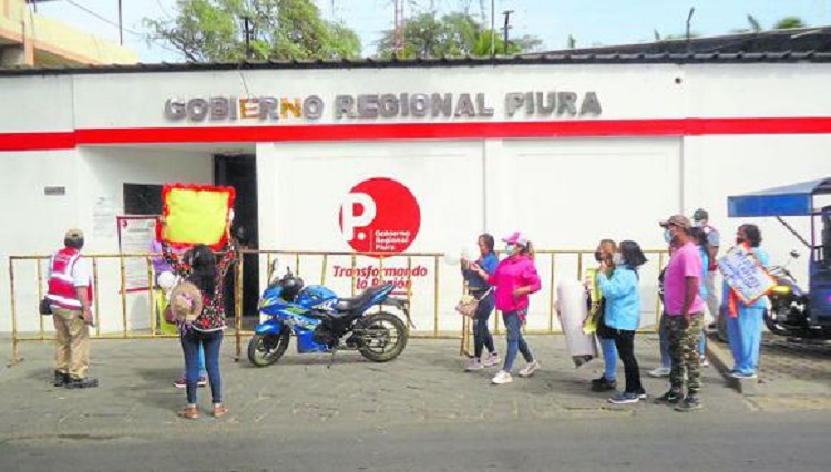 El Gobierno Regional de Piura solo ha gastado el 75.4% de su presupuesto
