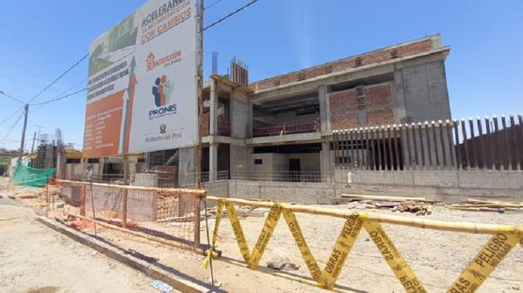 Ica: obra del centro de salud de Parcona está paralizada por extorsión y cobro de cupos