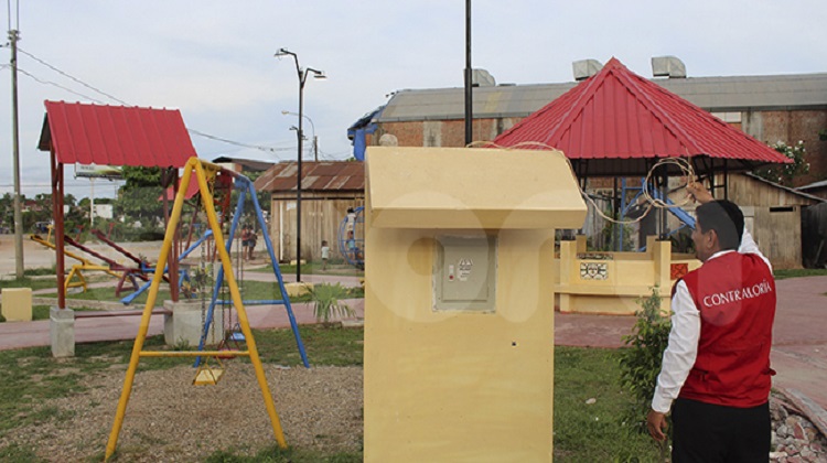 MDY recibió Parque infantil con obras incompletas