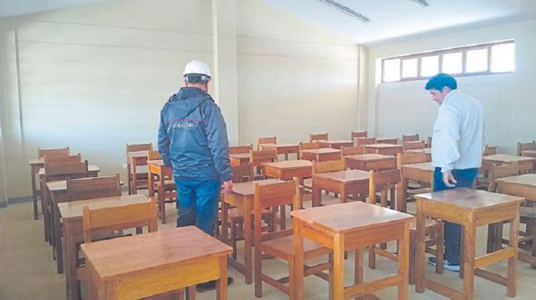 Nuevo Chimbote: Alertan sobre riesgos en obra de S/ 3.8 millones en colegio Los Constructores del Saber