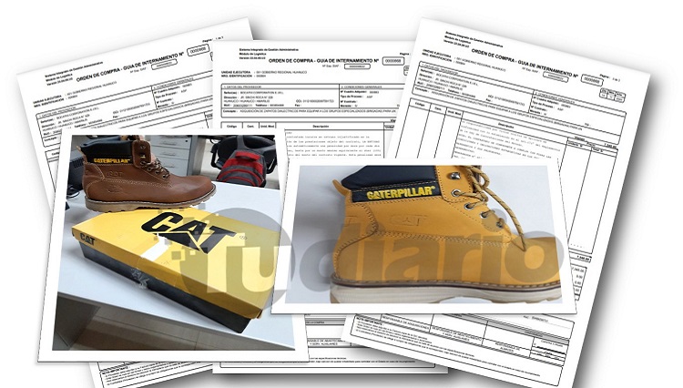 Entregaron zapatos bamba a trabajadores de la oficina de defensa nacional y seguridad ciudadana del Gorehco