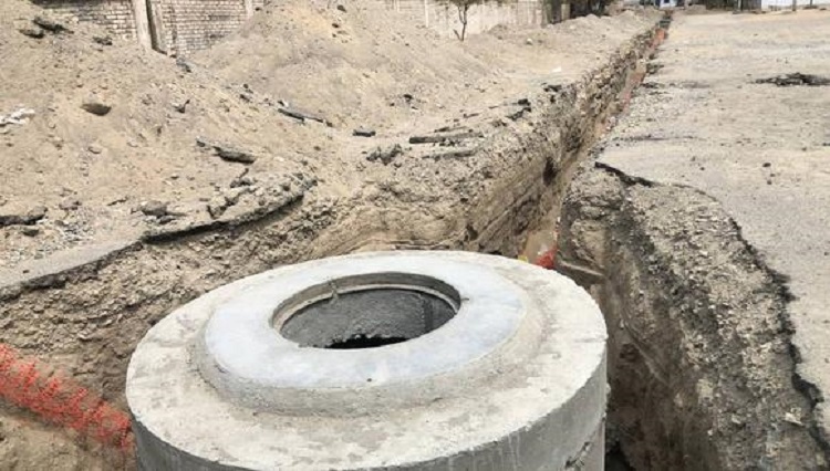 Ica: denuncian obra de agua y desagüe con trabajos deficientes en La Tinguiña