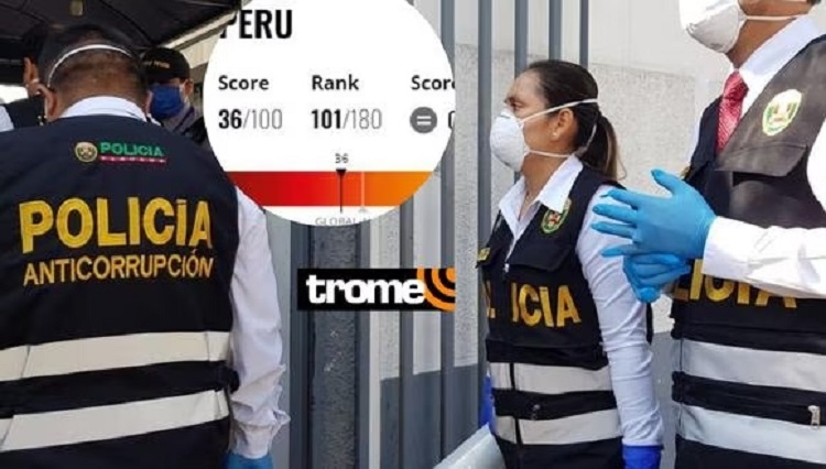 Ranking mundial de la corrupción: ¿Qué posición ocupa el Perú?
