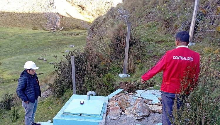 Sistema de agua potable que costó S/ 5.6 millones tiene serias deficiencias y solo funciona a medias en Llata