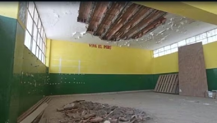 Arequipa: Colegio se cae a pedazos hace ocho años y autoridades no gestionan reconstrucción