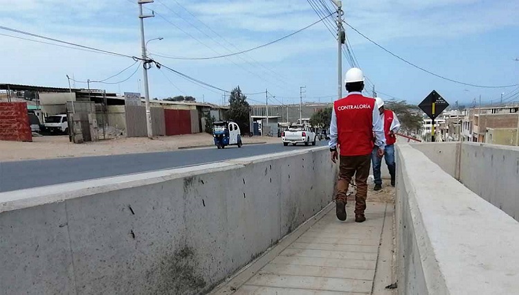 Contraloría detecta deficiencias en trabajos de obra vial de más de S/ 13 millones en Talara