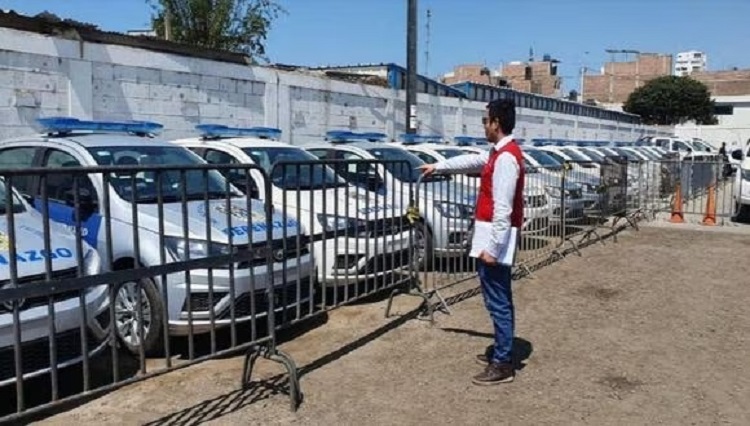 Sin autos ni motos para patrullar la ciudad de Trujillo