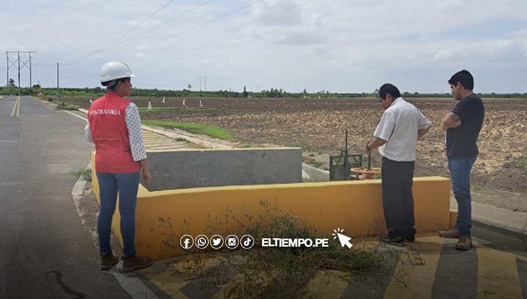 Contraloría advierte deficiencias en obra vial que une a tres distritos de Sullana