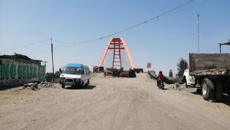 Chincha: Dos meses más para culminar construcción del Puente Chamorro