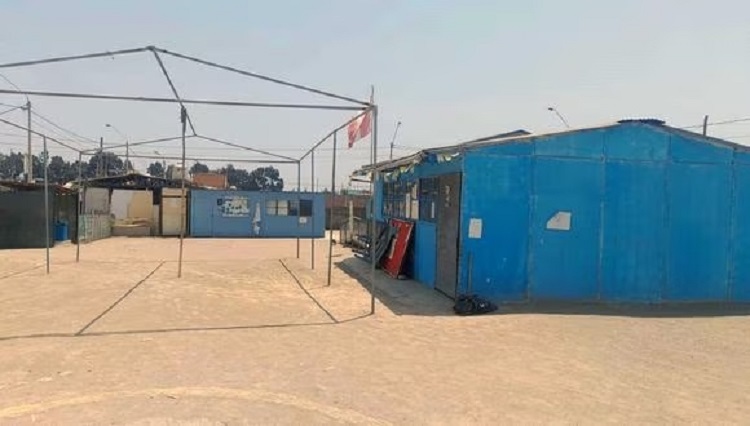 Chincha: no avanza la construcción del colegio N° 22851 y escolares continuarán en aulas prefabricadas