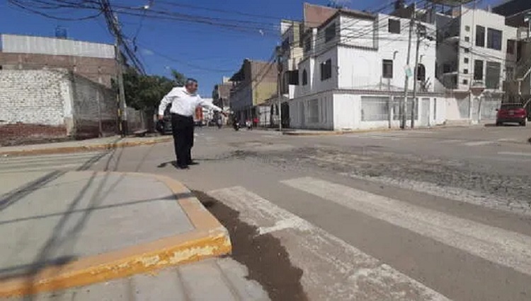 Janet Cubas y Marcos Gasco bajo la mira de Fiscalía por nueva obra con fallas en Chiclayo