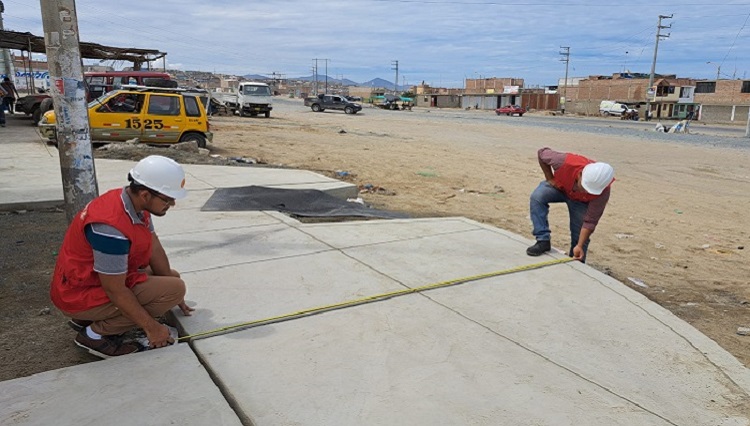 Nuevo Chimbote: obra de S/5.9 millones aún no termina, pero ya muestra deficiencias