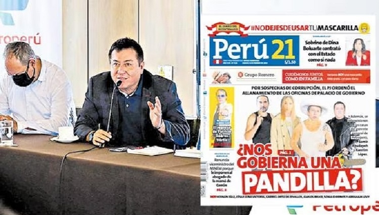 Pedro Castillo nombró a Hugo Chávez en Petroperú para direccionar contratos, según Fiscalía