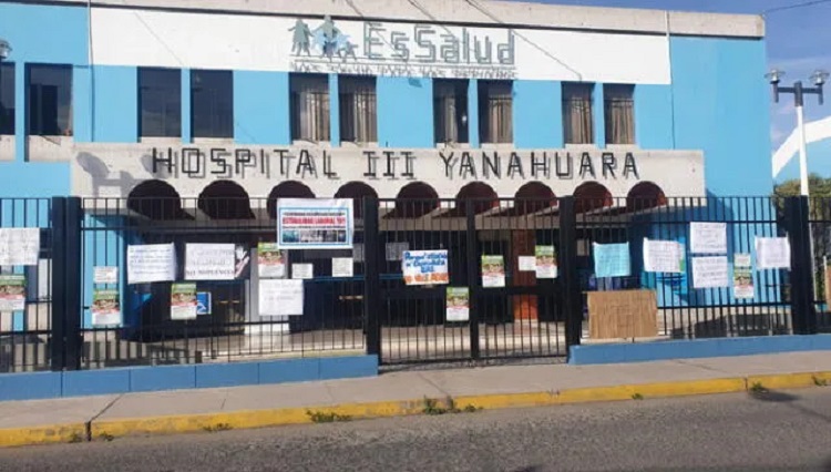 Policía y Fiscalía intervienen Hospital III Yanahuara de EsSalud por presunta obra irregular en Arequipa