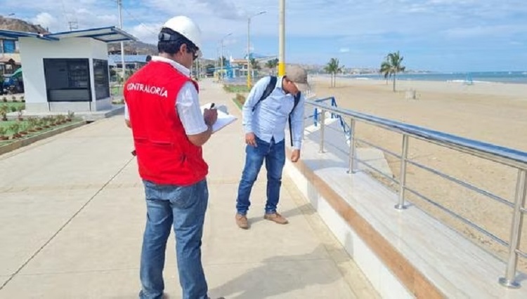 Tumbes: Detectan que trabajos en malecón de Zorritos incumplen con expediente técnico