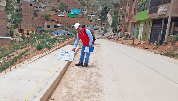 Consorcio no subsanó trabajos mal ejecutados en el anillo vial Jactay