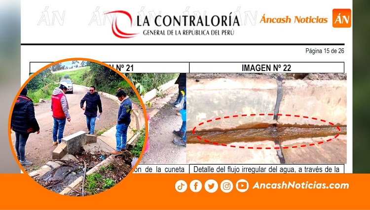 Áncash: Contraloría identifica irregularidades en ejecución de obra vial en Pallasca