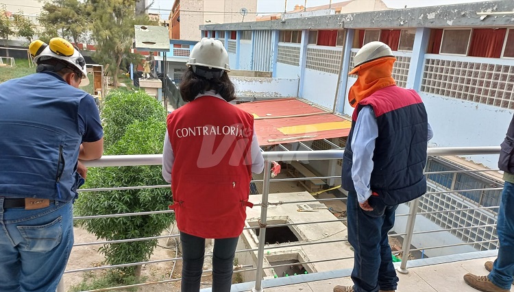 Contraloría advierte sobre retraso en trabajos de I.E. San Juan Bautista