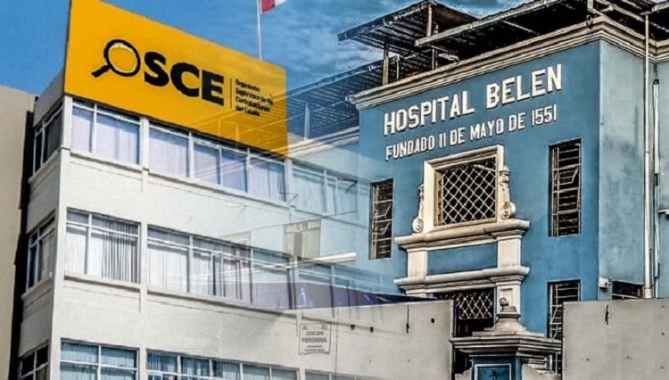 OSCE recomienda declarar nulidad del proceso de contratación del servicio de vigilancia del Hospital Belén