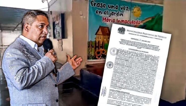 Trujillo: Gestión de Arturo Fernández firmó el contrato de obra que después acusó de estar sobrevalorada