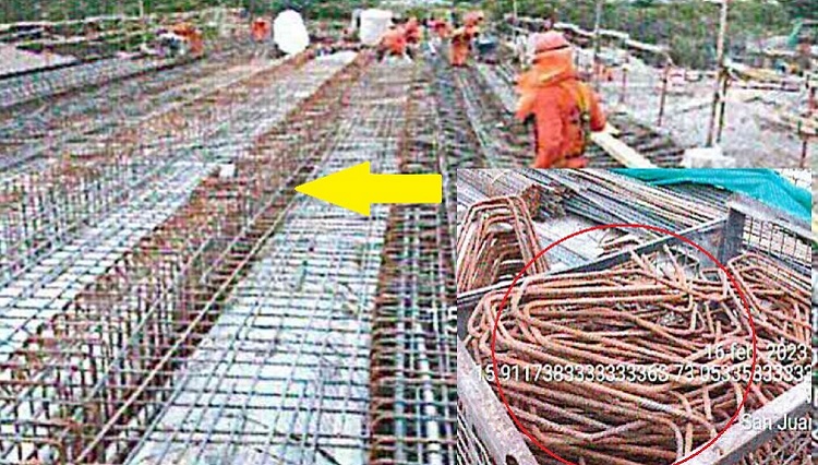 Arequipa: Usaron acero oxidado en estructura de puente Chorunga