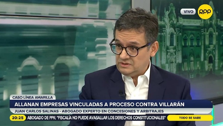 Abogado experto en arbitrajes señala que corrupción en concesiones ha afectado a asociaciones público-privadas