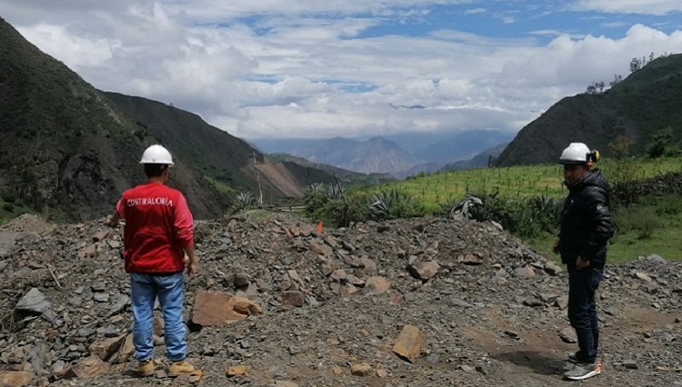 Áncash: suspenden obra vial de S/ 21.6 millones en Huandoval