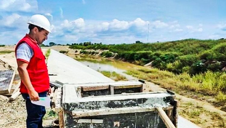 Contraloría alerta trabajos en obra suspendida para creación de la Defensa Ribereña del río Zarumilla
