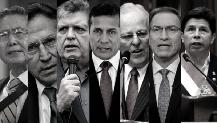 Los siete presidentes peruanos que fueron “salpicados” por la corrupción